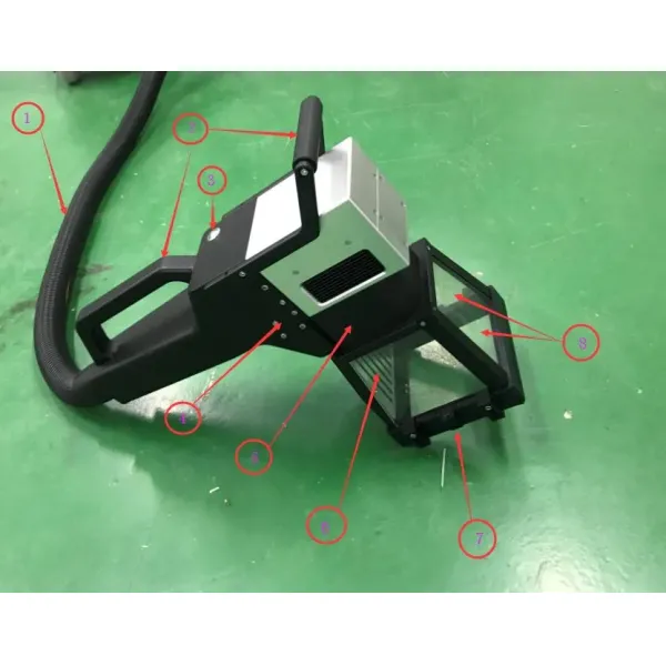 Multi-Functional Practical Handhled Fiber Laser Coding Equipment