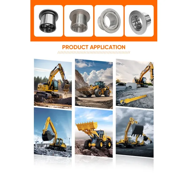 Extra Strength Forging Pivot Customizable Excavator Bucket Bushing
