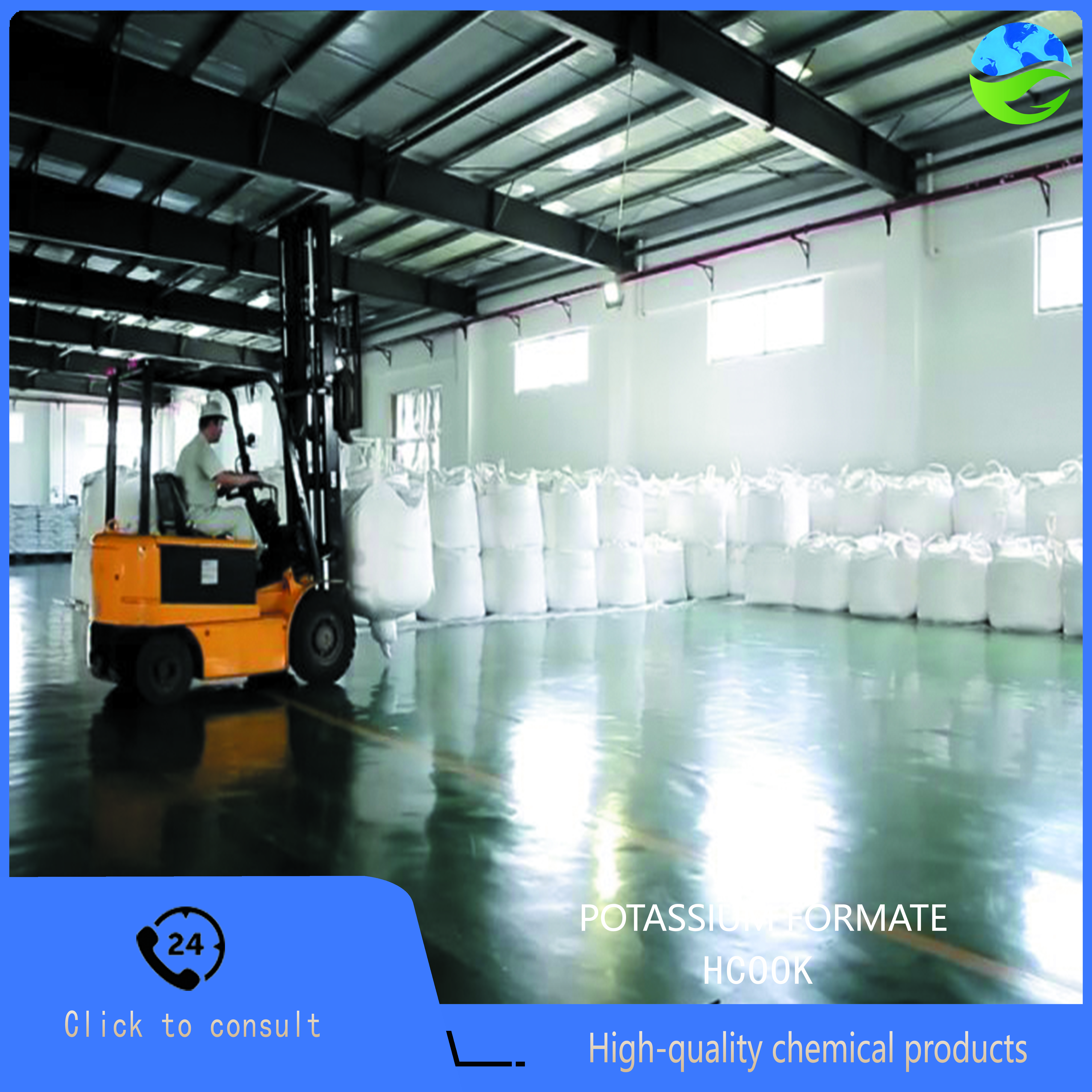 High Performance Biodegradable Potassium Formate With Low Temperature Solubility For Oil Drilling And De-Icing