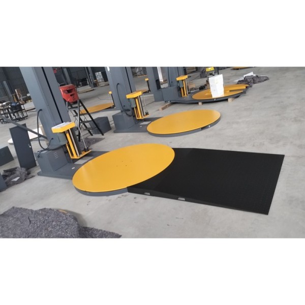 Best Quality Mobile Fully Automatic Pallet Stretch Wrapping Machine Wi
