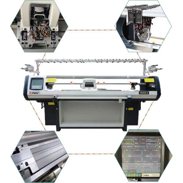 Fully Jacquard Flat Knitting Machine Double System Computerized Sales for End Sweaters