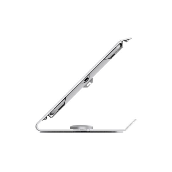COMER secure lock tablet counter-top display mounting 360 degree rotating tablet stands for digital retail stores