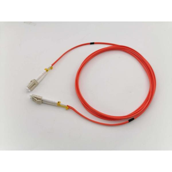 OM1 62.5/125um Duplex LSZH Fiber Optic Patch Leads LC LC