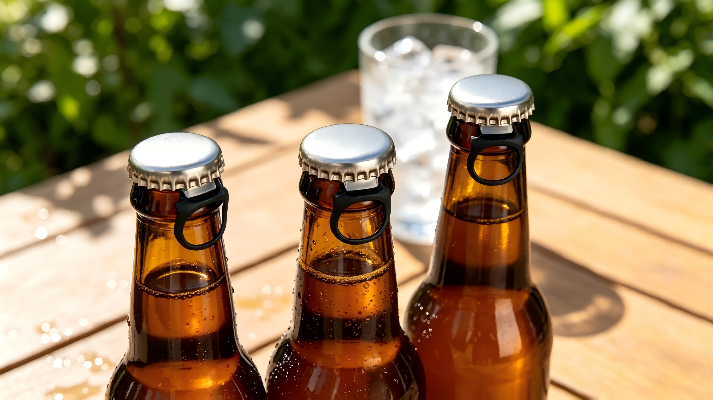 26mm Easy Open Tamper-evident Ring Pull Cap for Beer Bottle Packaging
