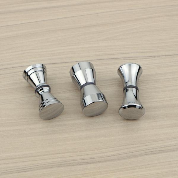 Modern Bathroom Hardware Brass Pull Glass Door Handle And Knob With Customized Design