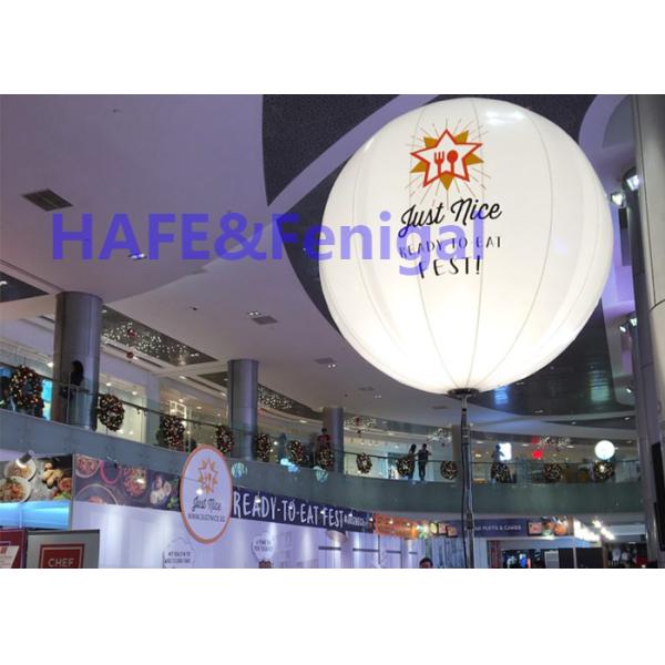 Outdoor Event Inflatable Moon Balloon Light Decorative Customized 400W 800W
