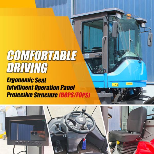 Road Construction Machine 8Tons Diesel Power Vibration Compactor Single Drum Road Roller