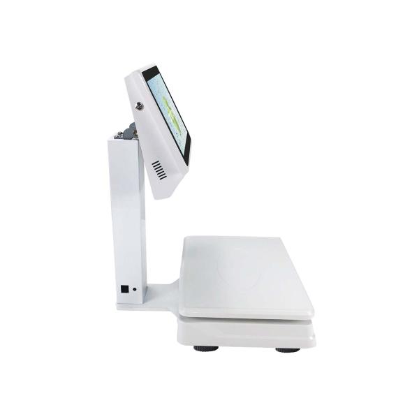 All in One Inch Both Touch Screen Scale Digital Weight Machine Weighing Scale With Built-In 58mm Receipt Printer