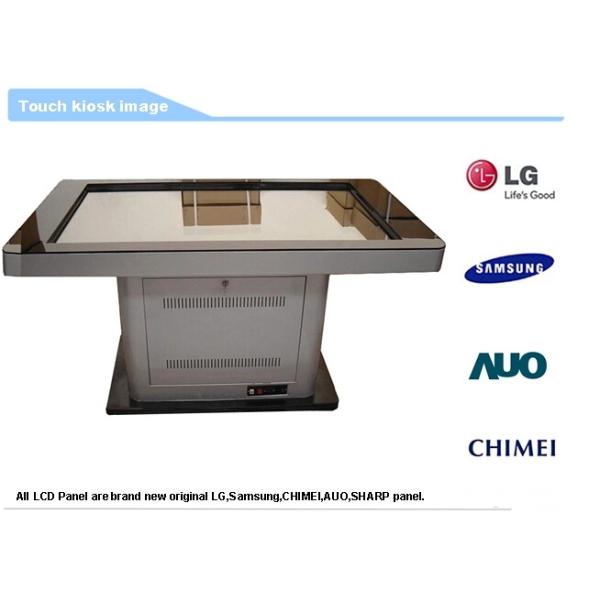 Wifi Waterproof Interactive Multi Touch Table 42 Inch HD TFT 4K Resolution