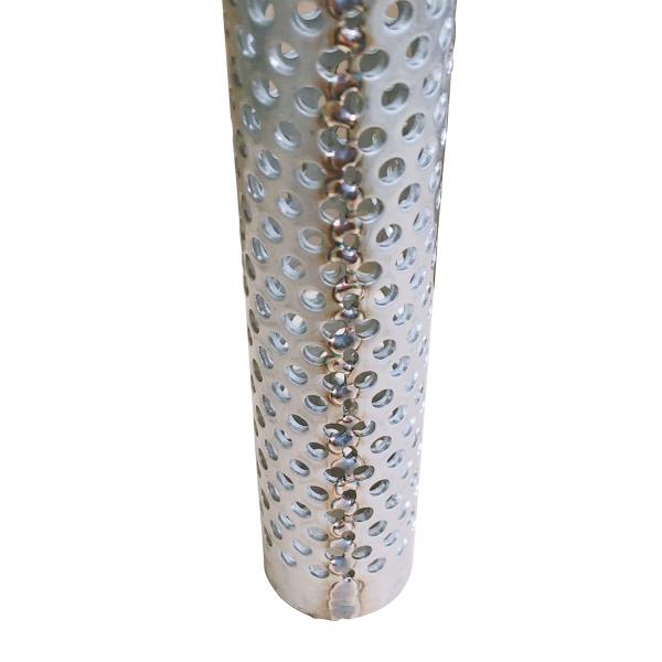 Round Hole 24 Gauge 72" Perforated Mesh Screen
