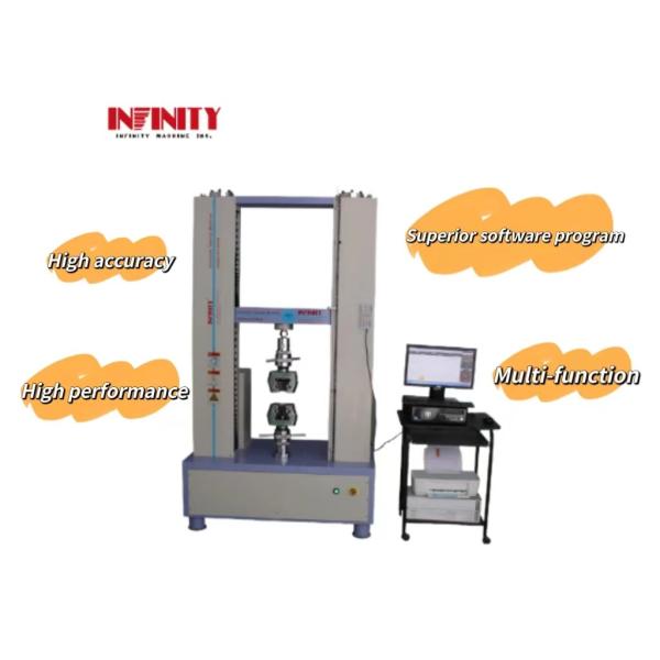 100KN Electronic Stable Operation Servo Controlled Universal Tensile Testing Machine
