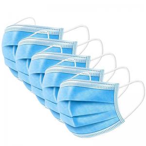 China Skin Friendly Disposable Face Mask For Filter Pollen / Dust / Bacterial on sale