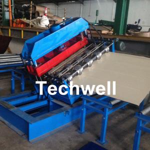 Quality CE Approved Cold Roll Forming Machine , Metal Roof Bending Machine With Adjustable Speed for sale