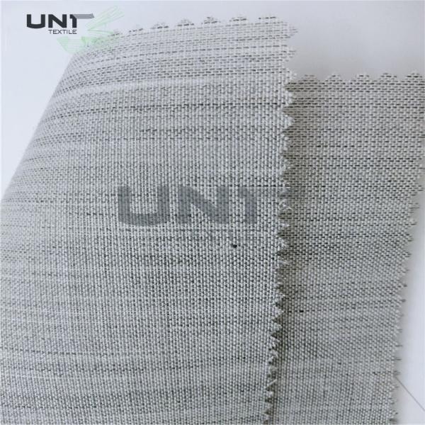 112cm Width Polyester Knitted Hair Interlining For Garment