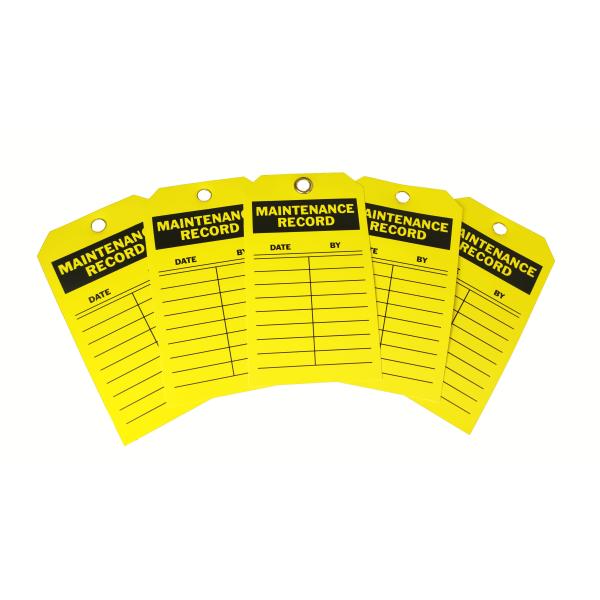 Custom Risk Indicating Plastic Safety Tag Long Lasting And Guaranteed