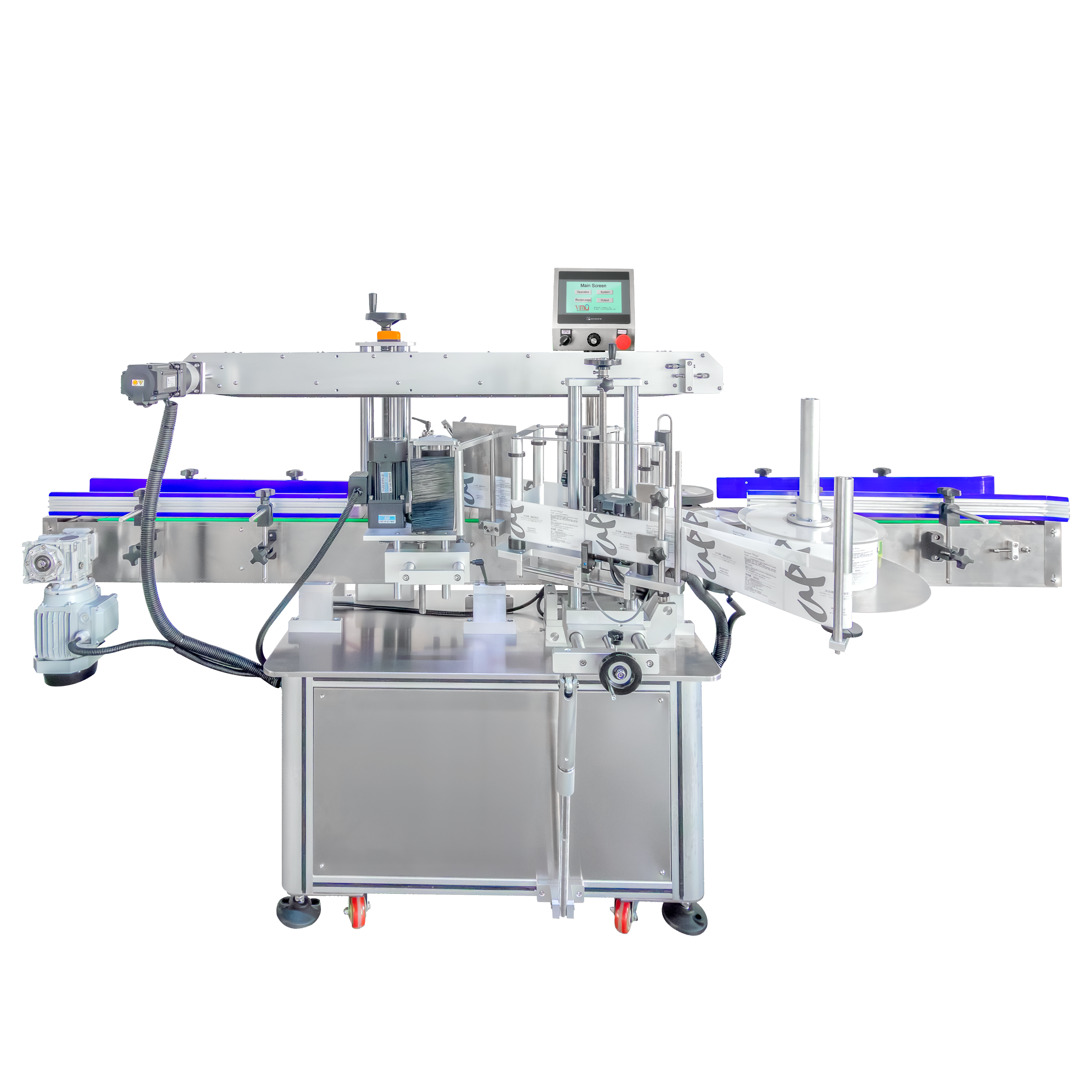 High Precision Automatic Box Labeling Machine Gasoline and Alcohol Labeling Machine for Bottles and Buckets
