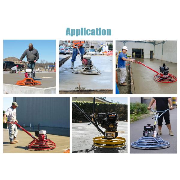 Gasoline Engine Concrete Power Trowel Machine for Smooth Surfaces
