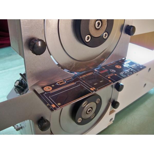 Regrindable Circular Blades PCB Separator V Groove PCB Depaneling V Cut PCB Depanelizer