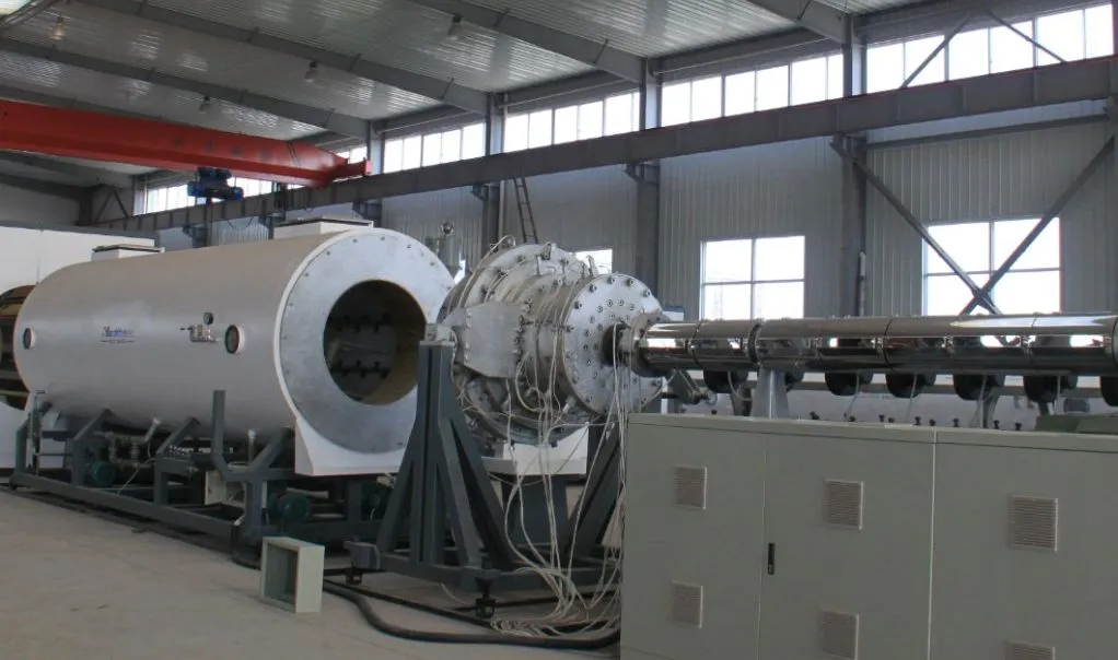 Insulation Pipe Production Line Water Supply Pipe Municipal Engineering Black Jacket Insulation Pipe Extruder