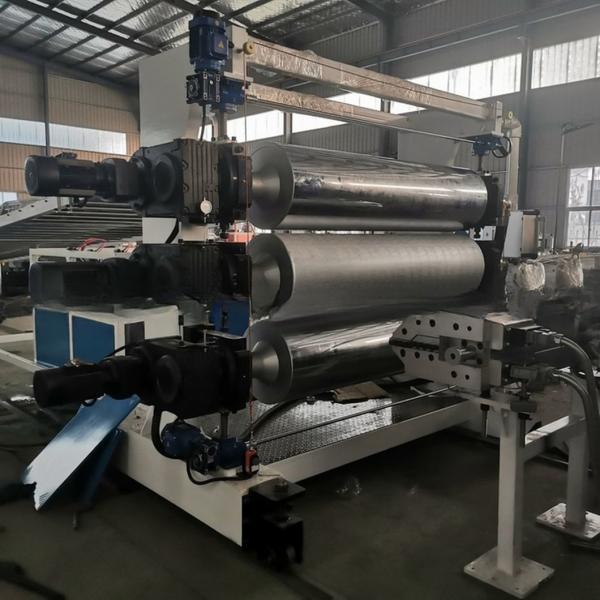 Customized Plastic PP PE PS ABS HIPS Sheet Extrusion Machine for 600-3000mm Sheet Width