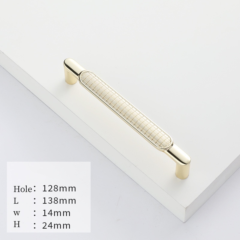 Modern Simple New Chinese Single Double Hole Cabinet Drawer Knobs Wardrobe Handles and Furniture Hardware Accessories