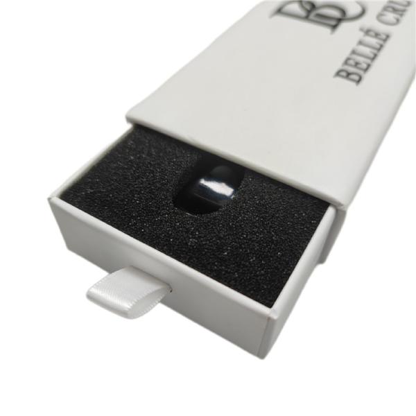 Rigid Drawer Packaging Box With Foam Insert Luxury Jewellery Packaging Box