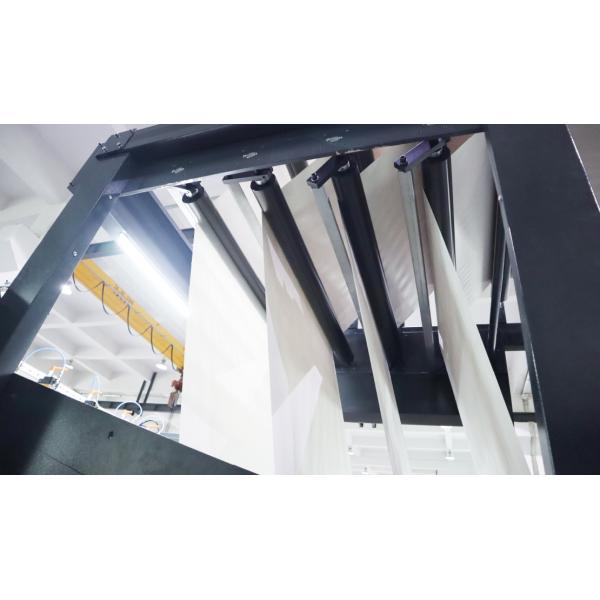 Web guide system component of paper sheeting machine