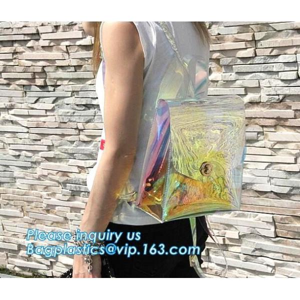 Clear pvc backpack, clear plastic bags, clear backpack transparent backpack, Factory custom popular transparent clear pv