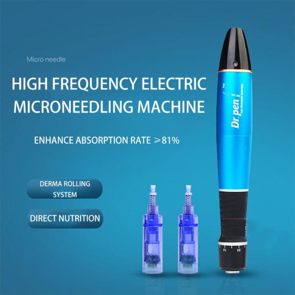 Rechargeable Wireless Permanent Tattoo Machine Dr. Derma Microneedle Pen A1