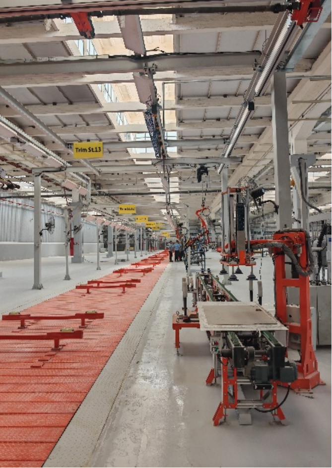 Typical Automotive CKD factory-Egypt N factory
