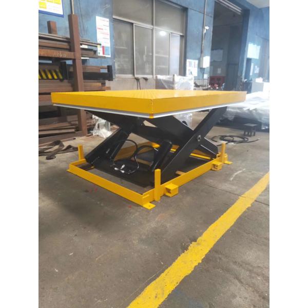Warehouse Hydraulic Dock Lift At Loading Dock Improve Woking Efficiency With CE Approved