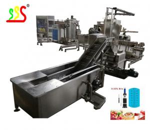 Quality 250ml Bottle Liquid Fruit Juice Processing Machines 4000 Bottle Per Hour for sale