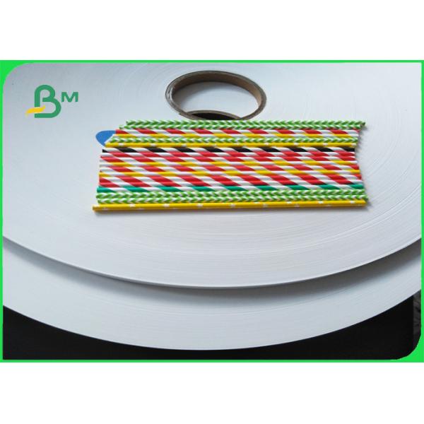 food grade white kraft paper Customized & Printed FDA Approved Drinking Paper Straw Base Kraft Paper