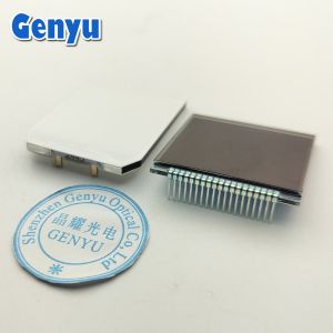 Customized Size Segment LCD Display HTN Blue PIN Connect With White Backlight