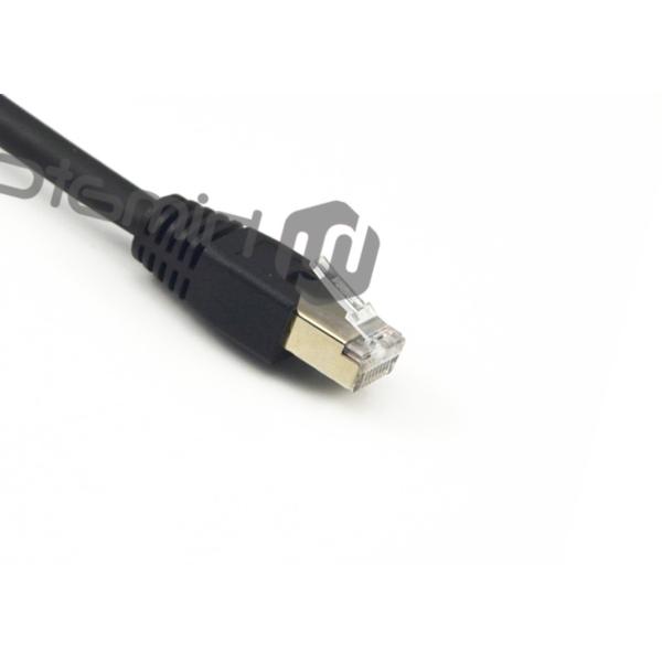 Cat 5 Cat6 Cat 7 Patch Cable RJ45 To RJ45 PVC Flexible For FA System