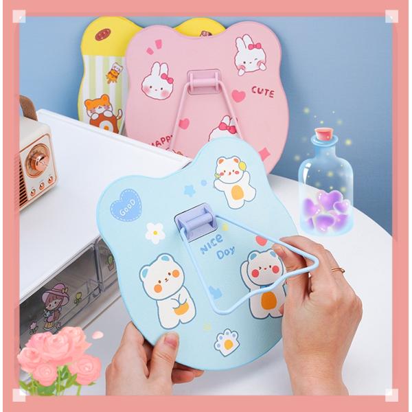 Mini Round Custom Pocket Heart Shaped Adjustable Light Makeup Mirror for Lady Dressing