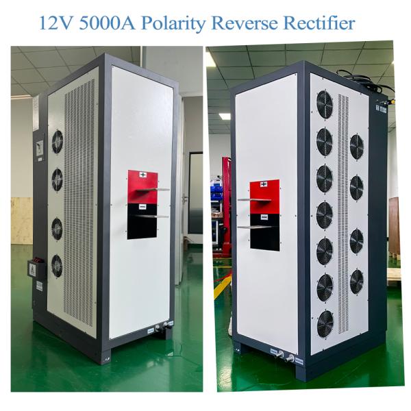 Electroplating Power Supply 12V 5000A 60KW Polarity Reverse Rectifier for Plating
