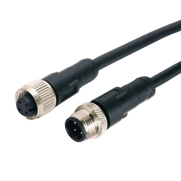 M12 (4).jpg Transparent TPU GF Screw M12 Sensor Connector PVC Plastic Nut Structure