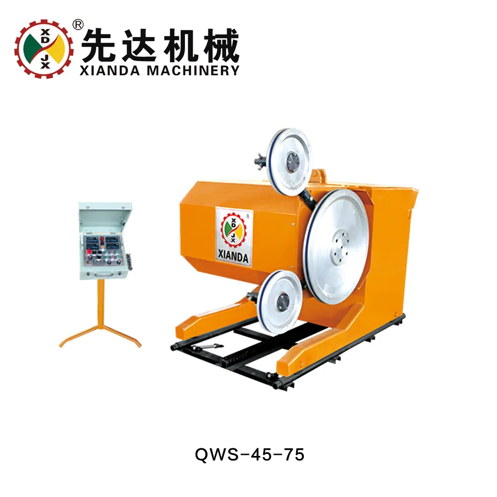 Four Column Medium Block Cutting Machine for Cutting Thick Granite Marble Slabs Curbstone