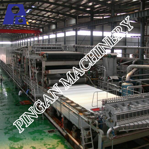 OCC Recycling Kraft Paper Manufacturing Machine 100T/D