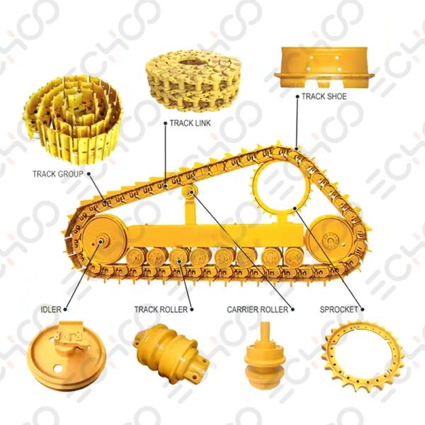 Track Chain For Kubota U30-3 Mini Excavator Spare Components