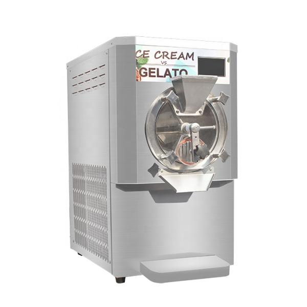 Ce Certified Italian Ice Cream Batch Freezing Commercial Desktop Hard Ice Cream Machine