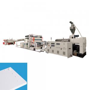 Quality Plastic Sheet Extrusion Machine / Pvc Sheet Extrusion Line 1220 x 2440 for sale