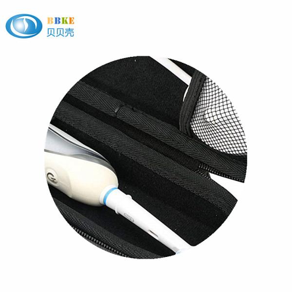 1680D Nylon Black EVA Storage Case , Hard Storage Case For Eletric Toothbrush