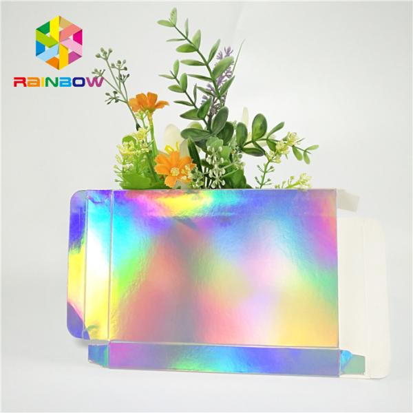 White Color Cardboard Packaging Boxes Various Card Fleixble Logo Customized