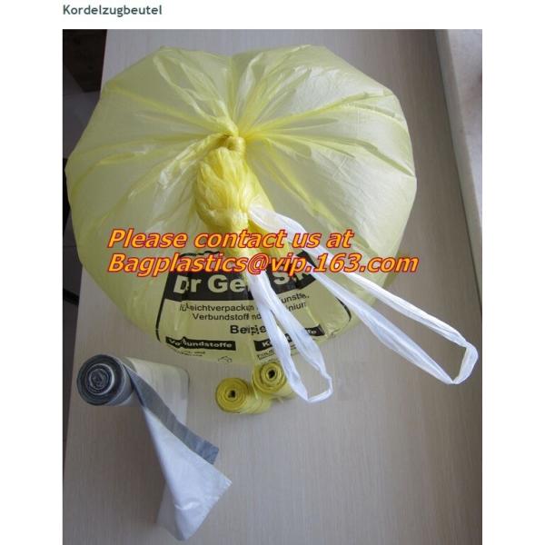 Colored Dustbin Bin Liners, Trash Bag Roll, Garbage Bags Use for Small Size Trash Can in Living Room, Bathroom, Kitchen,