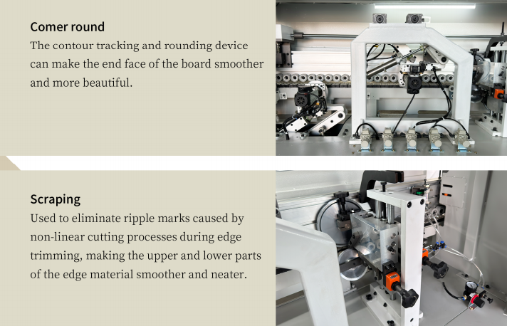 Fully Automatic 8 Function Edge Banding Machine for PVC Woodworking