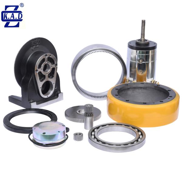 Horizontal Permanent Magnet Brushless Drive Wheel with Controller for Small Electric Pallet Trucks