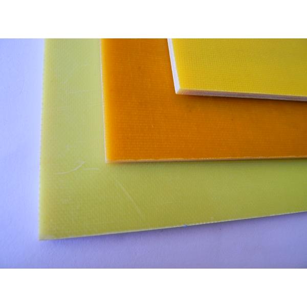 High temperature resistant epoxy insulating FR4 Plate Yellow insulation epoxy resin Plate