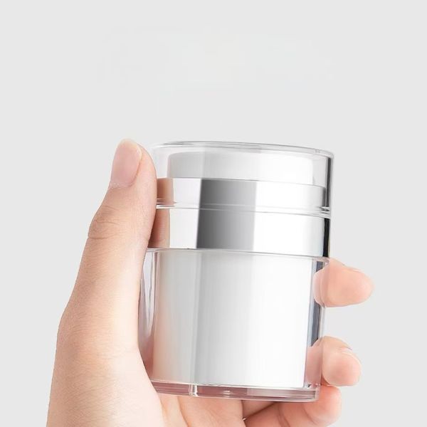 Customizable Design Refillable Airless Pump Bottle in 15/30/50/100ml Sizes for Skincare and Cosmetics